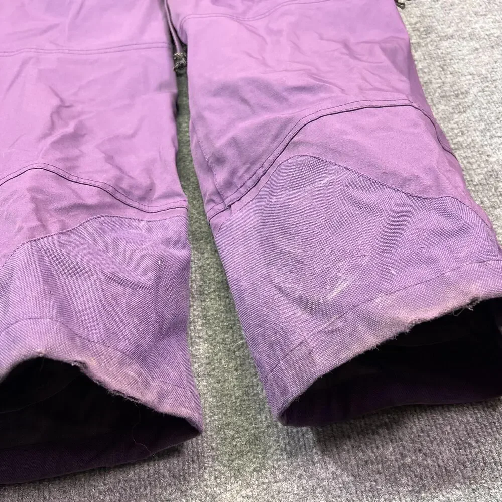 Flylow Snow Pants Womens Medium Purple Waterproof Ski Snowboard Zip Pockets - Picture 7 of 16